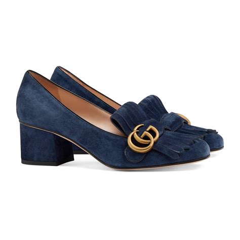 gucci blue pumps|Gucci pumps price.